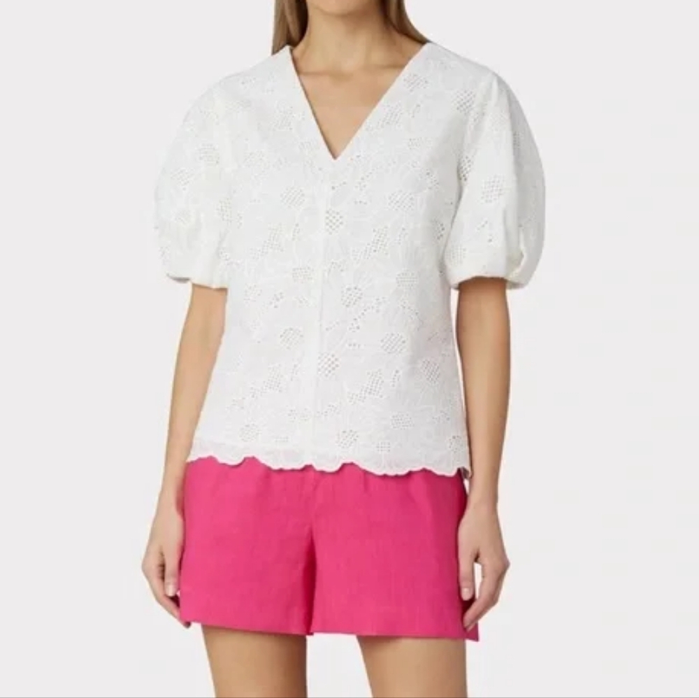 Milly Tournesol Blouse NWT sz Med